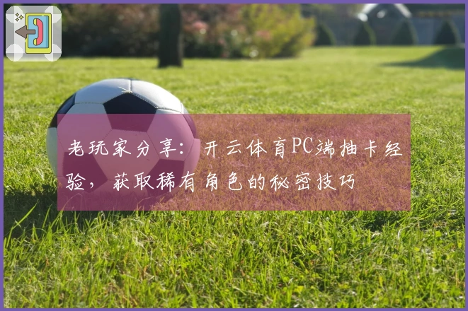 老玩家分享：开云体育PC端抽卡经验，获取稀有角色的秘密技巧